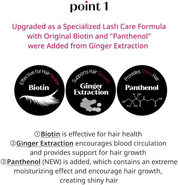 ETUDE My Lash Serum without prostaglandin, Eyelash Strengthening Formula with Biotin, Ginger extract for Lash health and growth, Non-sticky Mascara Serum, Vegan Certified (0.3 Fl Oz) - Image 3