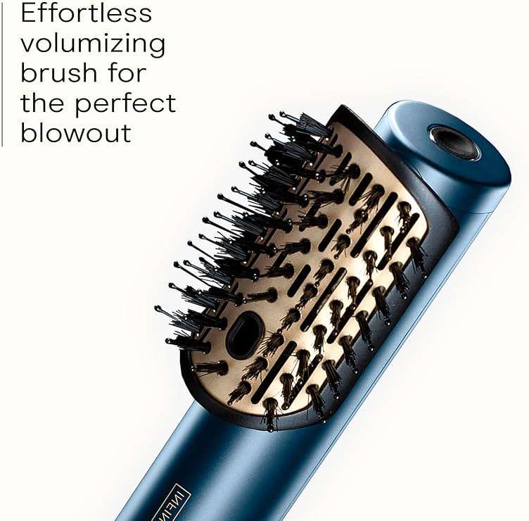 Conair DigitalAire Air Styling System | 4-in-1 Drying and Styling System with 4 Attachments to Detangle, Straighten, Volumize, Dry, Plum, Model 997 - Image 3