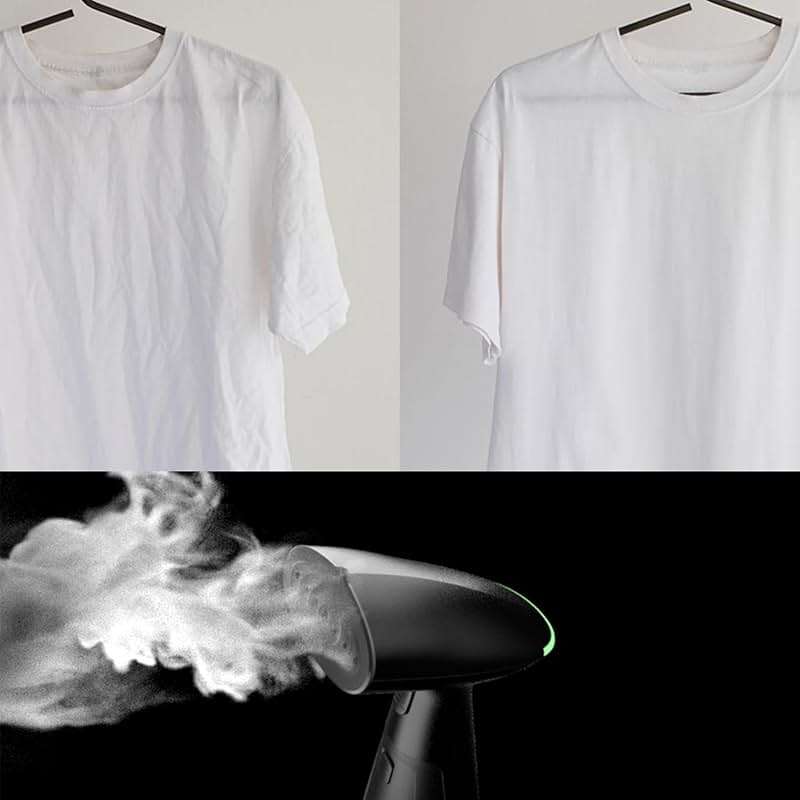 Travel Garment Steamer, Handheld Steamer for Clothes, Fast Heat-Up in 30 Seconds, 1000W Portable Steamer with 120ml Water Tank, Removes Wrinkles from Clothes, Garments, and Fabrics - Image 5