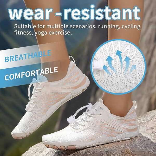 Zureto Grounded Footwear for Women Men Neuropathy, Hike Barefoot Shoes Women - Image 5
