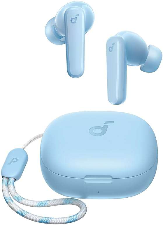 Soundcore by Anker P20i True Wireless Earbuds, 10mm Drivers with Big Bass, Bluetooth 5.3, 30H Long Playtime, Water-Resistant, 2 Mics for AI Clear Calls, 22 Preset EQs, Customization (Light Blue) - Image 9