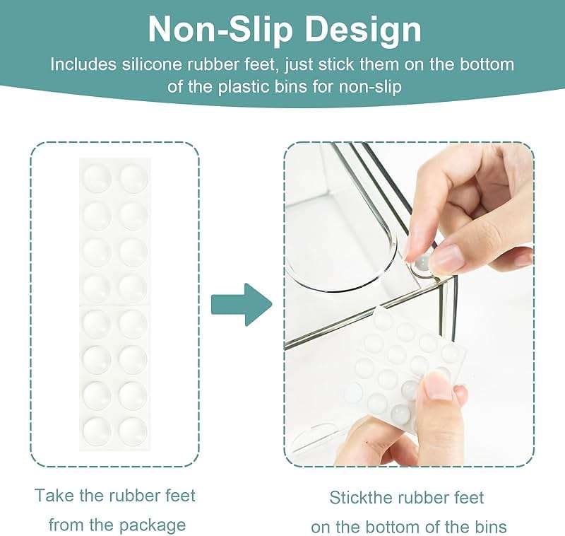 3 Tea and Coffee Organizer and Storage, Acrylic Tea Bag Holder Organizer, Plastic K Cup Drawer Container for Cabinet - Image 5