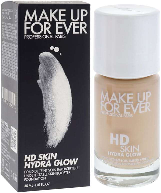 HD Skin Hydra Glow - 1N14 Beige by Make Up For Ever for Women - 1 oz Foundation - Image 3