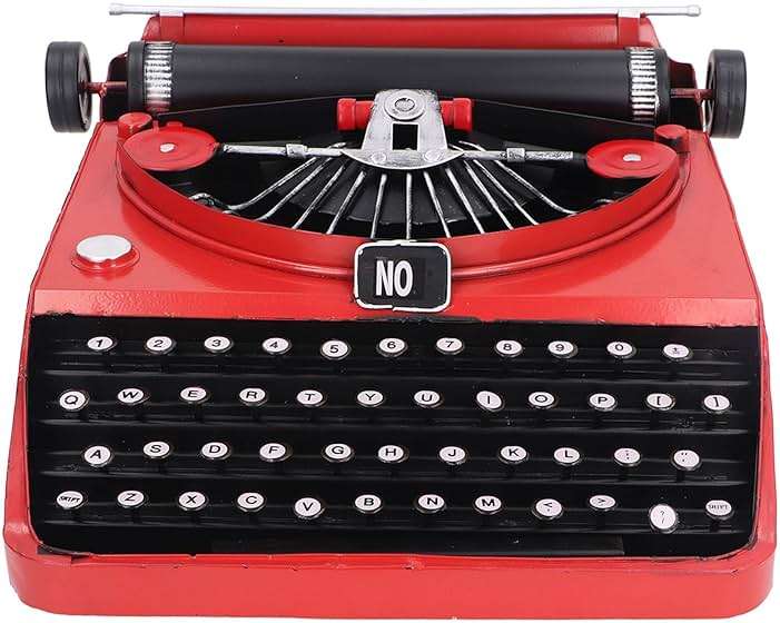 Model - Classic Retro Model, Cannot Typing, Metal Retro Decor, Stress Relief for Women Men, Home Decoration, is A Model - Image 4
