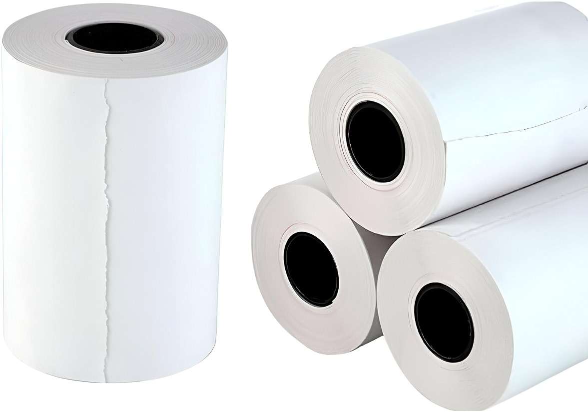 (50 Rolls) 2 1/4 X 50' BPA-Free Thermal Paper Receipt Rolls Fits All Mini Clover Flex, Square Terminal POS Cash Register Printers Paper For Credit and Debit Card Machine 57mm - Image 3