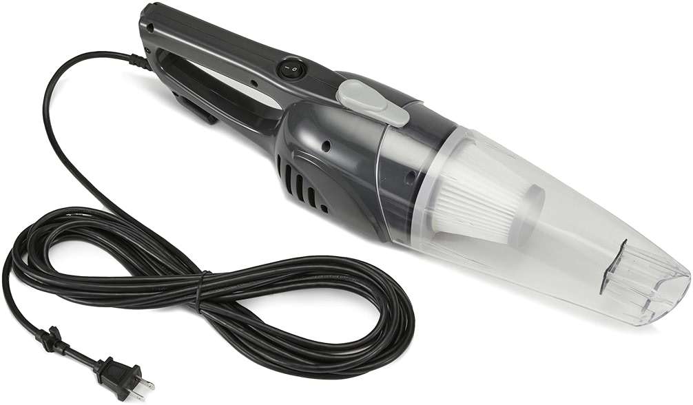 Amazon Basics 2-in-1 Corded Stick Vacuum Cleaner, Converts to Handheld, Lightweight (3.9 LBS), with Washable Filter, Crevice Tools, 0.5L Dust Cup, Self-Standing, 19.7-Ft Cord, 300W, Black - Image 5