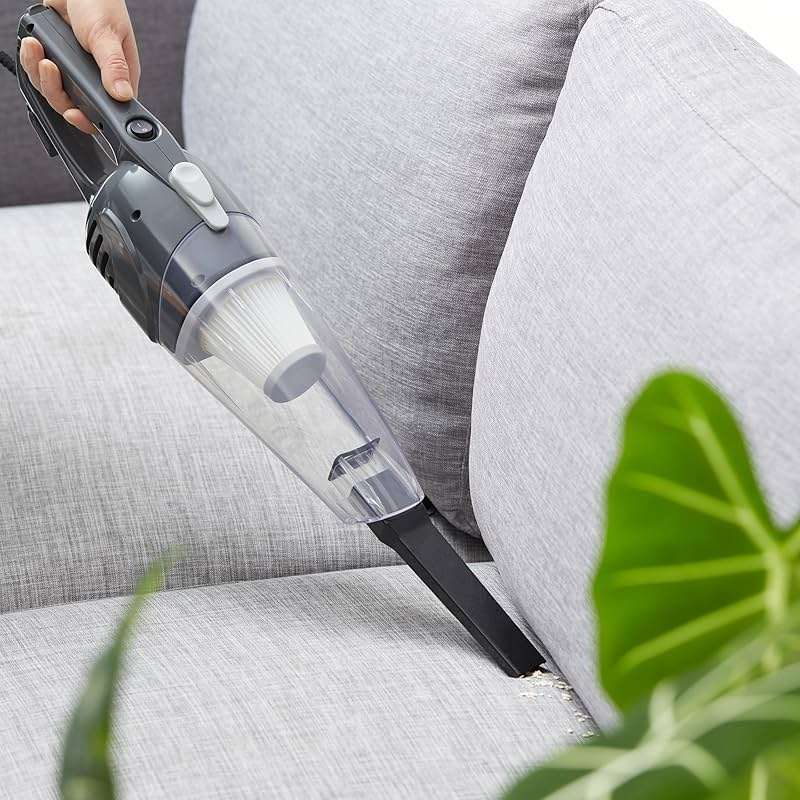 Amazon Basics 2-in-1 Corded Stick Vacuum Cleaner, Converts to Handheld, Lightweight (3.9 LBS), with Washable Filter, Crevice Tools, 0.5L Dust Cup, Self-Standing, 19.7-Ft Cord, 300W, Black - Image 7