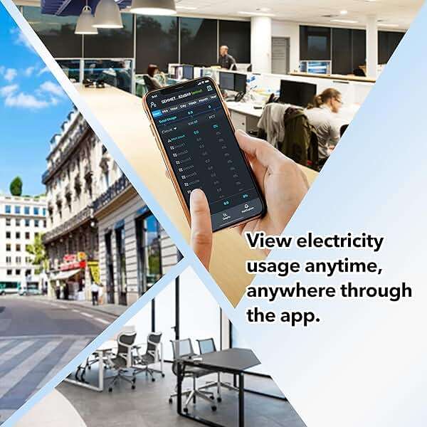 Smart Home Energy Monitor with 16 50A Circuit Level Sensors, Real-Time Power Usage & Electricity Cost Tracking, Ideal for Rental Homes & Shared Apartments, App History, Compatible with Home Assistant - Image 6