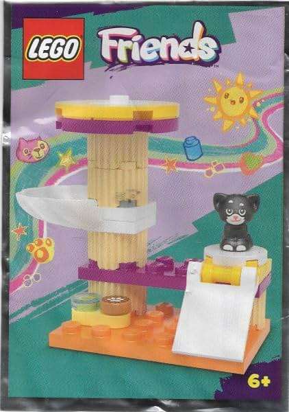 LEGO Friends: Cat Tree with Kitten (Shadow) Micro Set (24 pcs) - Image 2