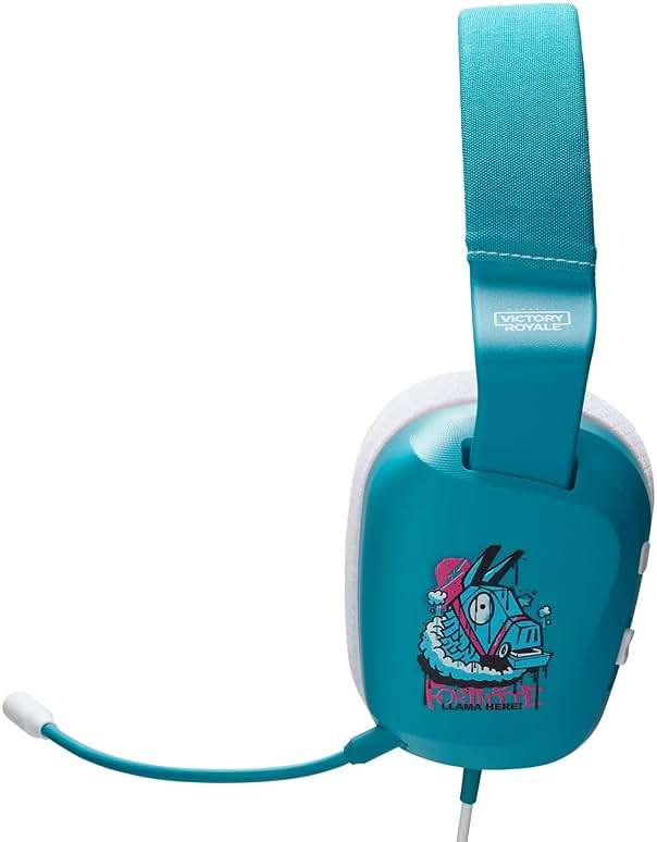 PowerA Wired Stereo Headset for Nintendo Switch and Switch 2 - Fortnite Llambro, Officially Licensed, Bonus Virtual Item Included - Image 7