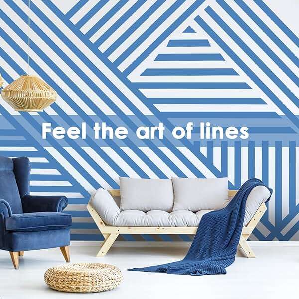 Peoin Blue Painters Tape 2 Inch Wide Bulk, 24 Roll Painting Tape Blue Masking Tape for Painting Wall DIY Edge, Paint 1.88 Inch 55 Yards X 24 Rolls 1320 Total Yards - Image 7