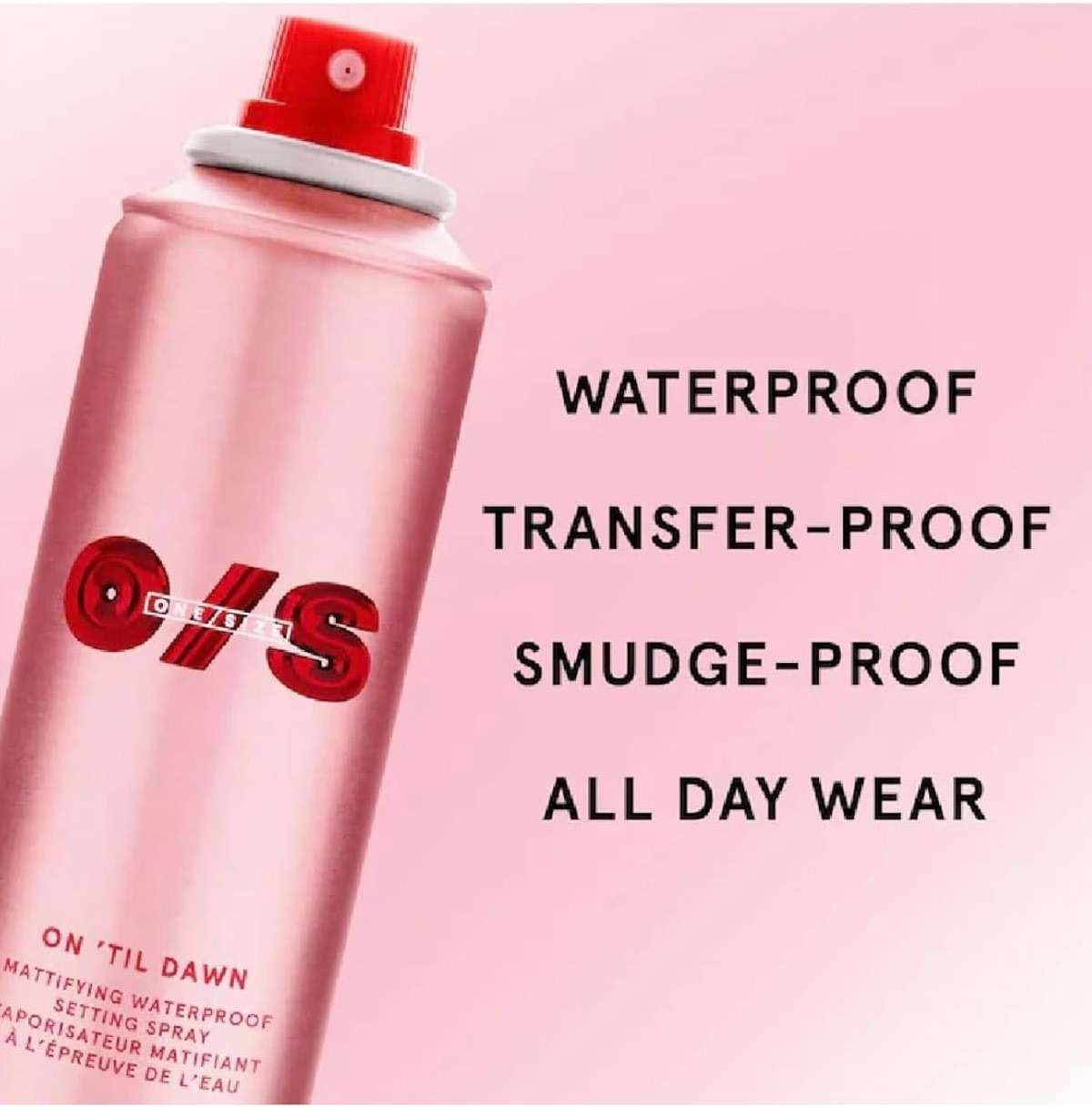 N.V.D ONE/SIZE.by.Patrick.Starrr On 'Til Dawn Mattifying Waterproof Setting Spray (1 oz/ 46 mL), Clear - Image 5