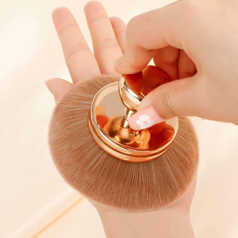 docolor Extra Large Body Makeup Brush for Self Tanner – 3 Inch Wide Head for Fast Full-Body Coverage, Soft Synthetic Fibers for Flawless Application of Foundation, Powder, Bronzer, Face and Body Brush - Image 6