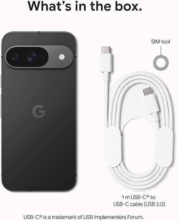Google Pixel 9 - Unlocked Android Smartphone with Gemini, 24-Hour Battery, Advanced Camera, and 6.3" Actua Display - Obsidian - 128 GB - Image 11
