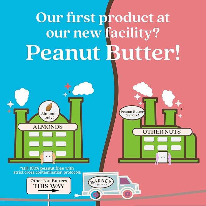 Barney Butter Peanut Butter, Crunchy, 16 Ounce Jar, Natural, No Stir, Non-GMO, Gluten Free, Keto, Vegan - Image 5