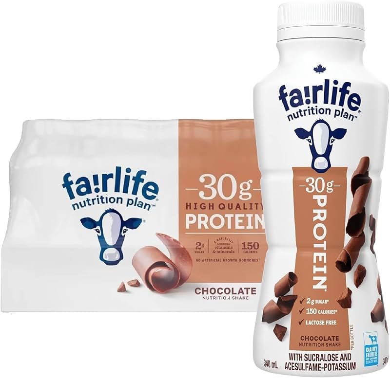 Nutrition Plan High Protein Chocolate Shake, 12 PACK. Orry's Vital - Product Image
