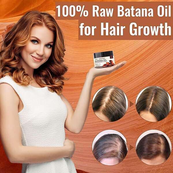 100% Unrefined Raw Batana Oil for Hair Growth Dr. Sebi Organic Pure from Honduras with Keratin, Coffee Extract & Other Ingredients to Enhance Efficacy for Thicker, Strength - Botana Oil 4oz - Image 5