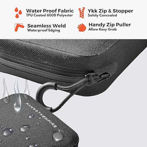MAMMOTH EMPIRE Cycling Wallet & Waterproof Phone Pouch — Rain-Resistant Bike Jersey Pocket Organizer with YKK Zippers | Cards, Cash, Keys & Tool Pouch for Road, MTB, Gravel, EDC & Travel, Black - Image 3
