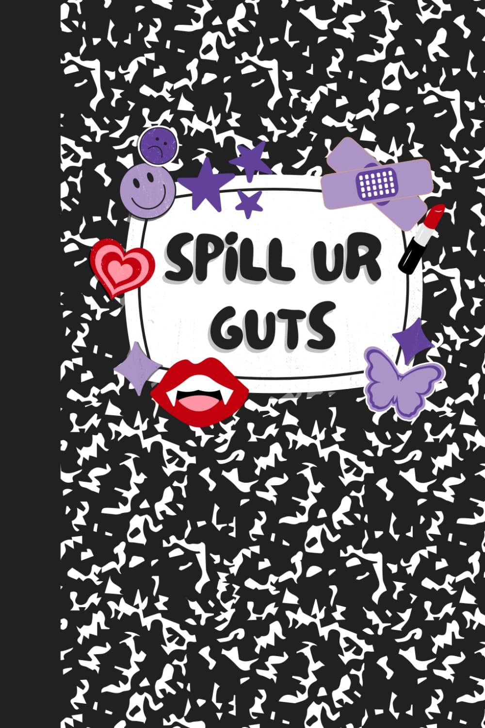 Spill ur guts 6"x9" Journal - 100 lined pages: For keeping track of all your bad ideas - Product Image