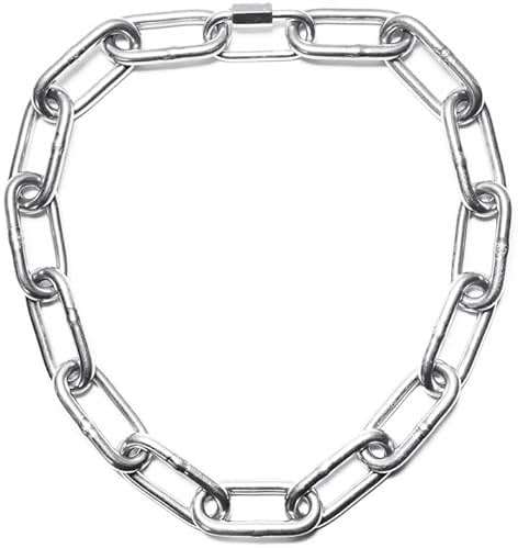 RAMUS KATEN Men's Heavy Duty Quee Goth Grunge Chunky Necklaces Punk Stainless Steel Alternative Industrial Collar Choker Link Chain For Women Jewelry - Image 1