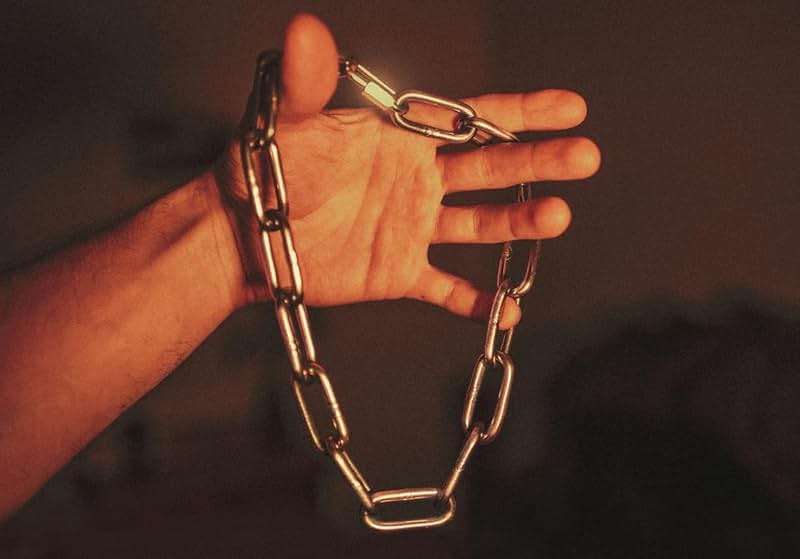 RAMUS KATEN Men's Heavy Duty Quee Goth Grunge Chunky Necklaces Punk Stainless Steel Alternative Industrial Collar Choker Link Chain For Women Jewelry - Image 5