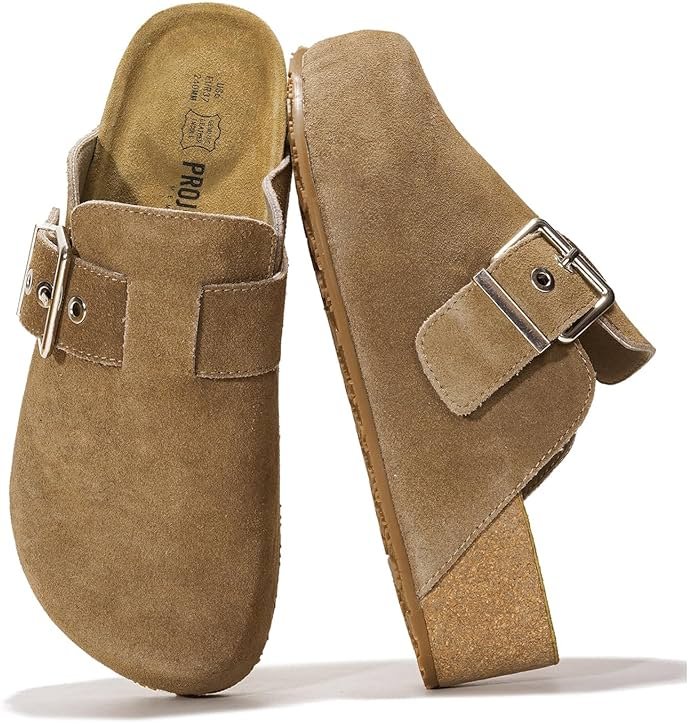 Project Cloud Clogs for Women Footwear - Memory Foam and Non-Slip Platform Wedges Heels for Women Mules & Clogs 2026 - Comfortable Stylish Slip-On with Adjustable Straps (Rhona) - Product Image