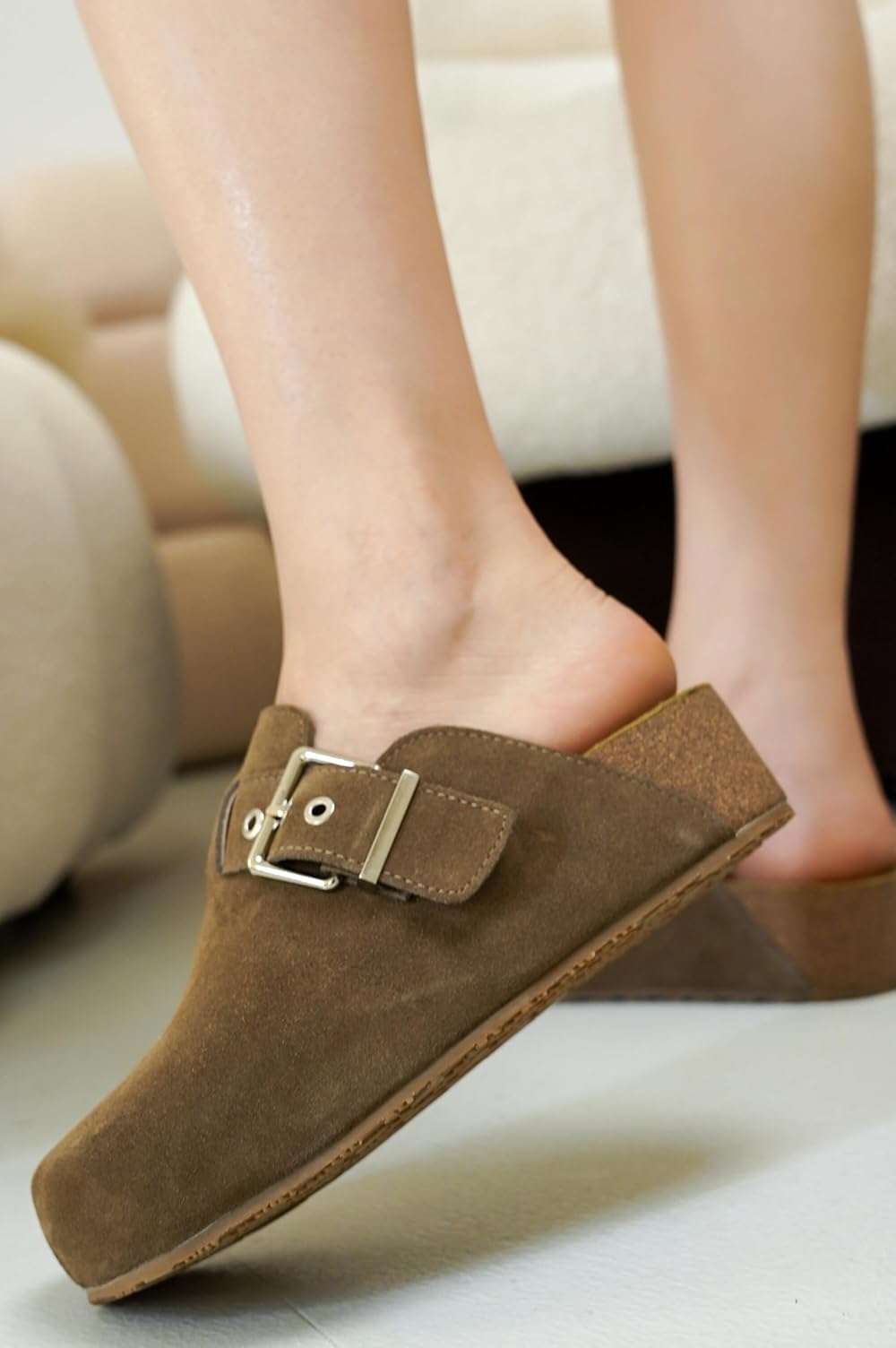 Project Cloud Clogs for Women Footwear - Memory Foam and Non-Slip Platform Wedges Heels for Women Mules & Clogs 2026 - Comfortable Stylish Slip-On with Adjustable Straps (Rhona) - Image 2
