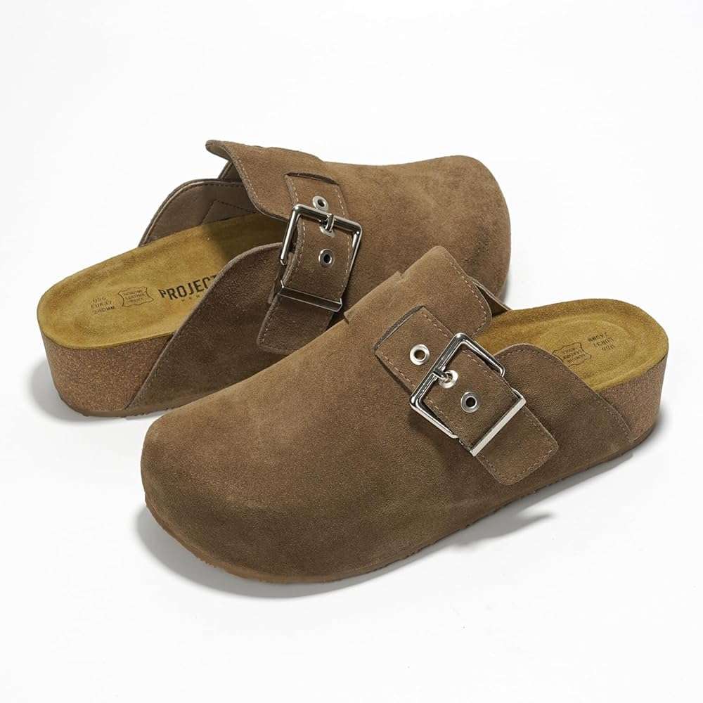 Project Cloud Clogs for Women Footwear - Memory Foam and Non-Slip Platform Wedges Heels for Women Mules & Clogs 2026 - Comfortable Stylish Slip-On with Adjustable Straps (Rhona) - Image 6