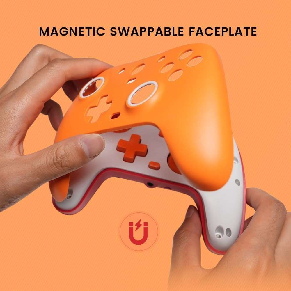 GameSir G7 SE Wired Controller for Xbox Series X|S, Xbox One & Windows 10/11, Plug and Play Gaming Gamepad with Hall Effect Joysticks/Hall Trigger, 3.5mm Audio Jack (Orange) - Image 6