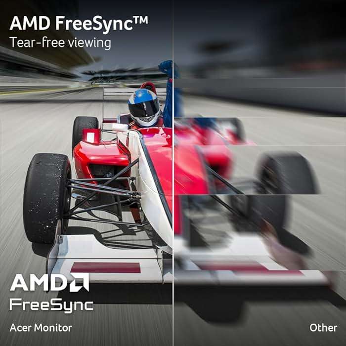 acer Nitro 27 Inch QHD 2560 x 1440 IPS Gaming Monitor | AMD FreeSync | Up to 180Hz Refresh | Up to 0.5ms | DCI-P3 95% | HDR 10 Support | One Display Port 1.2 & Two HDMI 2.0 | KG271U N3bmiipx - Image 3