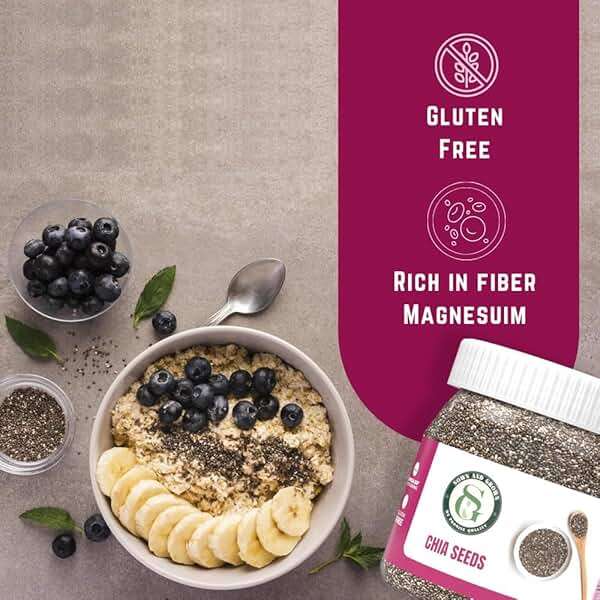 Sown-and-Grown Chia Seeds- 12oz Omega-3, Non-GMO, Keto Friendly, Source of Fiber and Chia Seeds for Weight Management - Image 4