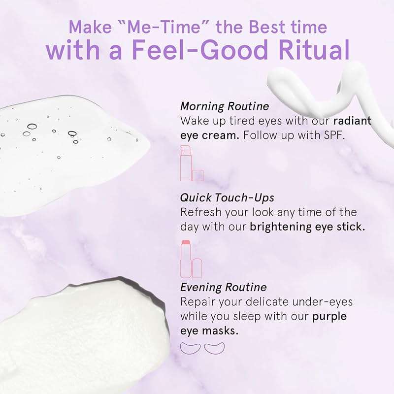 grace & stella Retinol & Caffeine Under Eye Serum Anti Aging - Travel Essentials - Hydrating Cream with Niacinamide, Peptides - Reduce Wrinkles, Crow's Feet, Puffiness - Vegan Skincare (0.5 floz/15ml) - Image 7