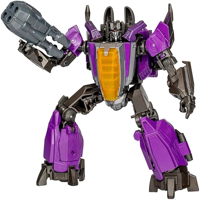 Transformers Toys Studio Series Voyager Class Transformers: War for Cybertron 11 Gamer Edition Skywarp, 6.5-inch Converting Action Figure, 8+ - Product Image