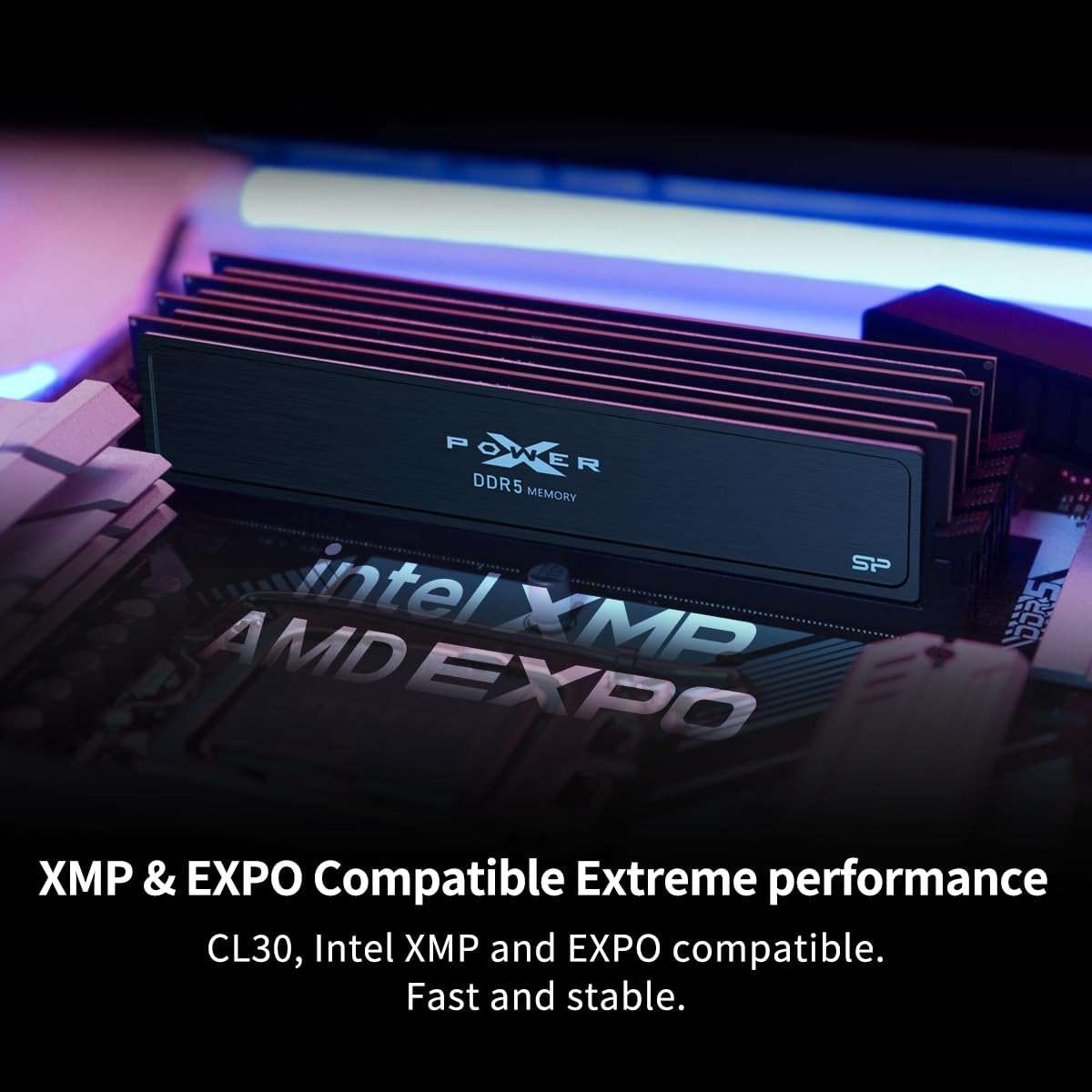 Silicon Power Value Gaming DDR5 32GB (2x16GB) 6000MT/s (PC5-48000) 288-pin CL30 1.35V UDIMM Desktop RAM Computer Memory SP032GXLWU60AFDJ - Image 3