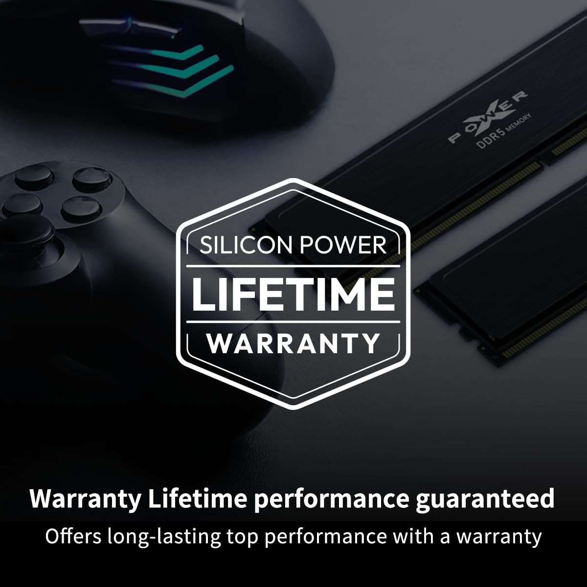 Silicon Power Value Gaming DDR5 32GB (2x16GB) 6000MT/s (PC5-48000) 288-pin CL30 1.35V UDIMM Desktop RAM Computer Memory SP032GXLWU60AFDJ - Image 5