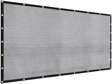 LOVE STORY 10x12FT Shade Cloth for Plant Heavy Duty Knitted Mesh Tarp with Grommets Screen Mesh Netting for Garden Patio Porch Pools Greenhouse Dump Truck - Product Image