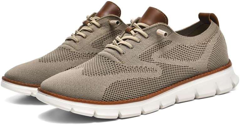 Wearbreeze Men’s Business Casual Oxford Sneakers – Lightweight Lace-Up Dress Shoes for Work, Travel & Daily Commute - Image 3