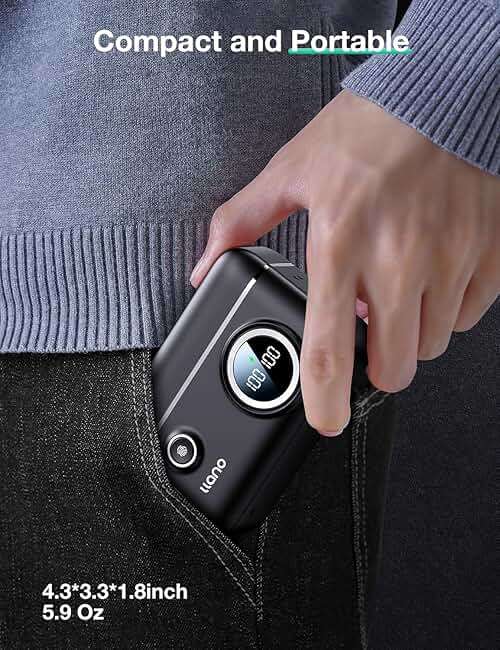 llano LP-E12 Dual Battery Charger for Canon EOS M50, M50 Mark II, M, M2, M10, M100, M200, Rebel SL1, PowerShot SX70 HS, 18W Quick Charge, Smart Digital Display, Magnetic Snap Cover - Image 7