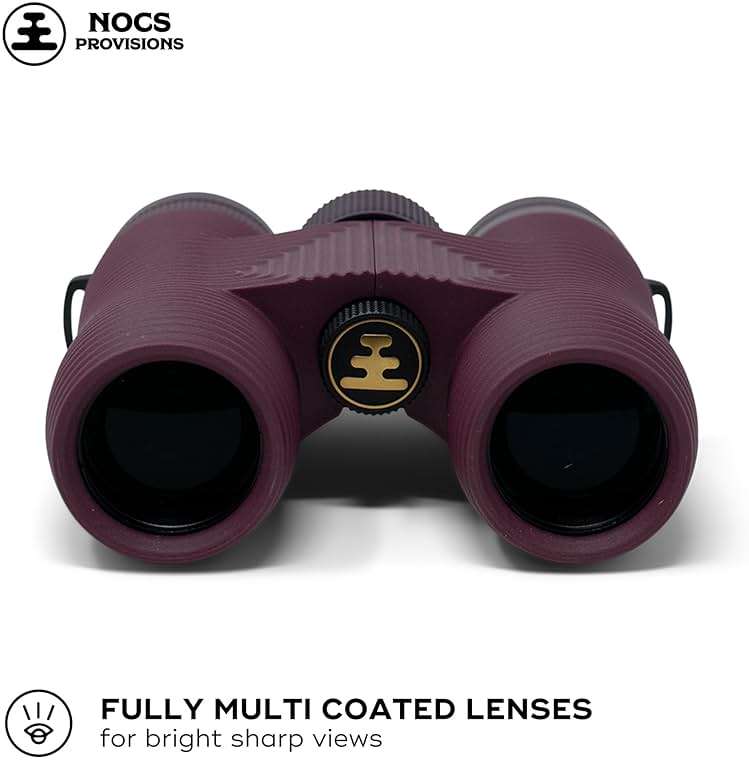 Nocs Provisions Field Issue Compact 10x32 Waterproof Binoculars, Shockproof, Fogproof, 10X Magnification, Bak4 Prism, Multi-Coated Lenses for Adults & Kids, Bird Watching, Hunting & Wildlife Viewing - Image 3