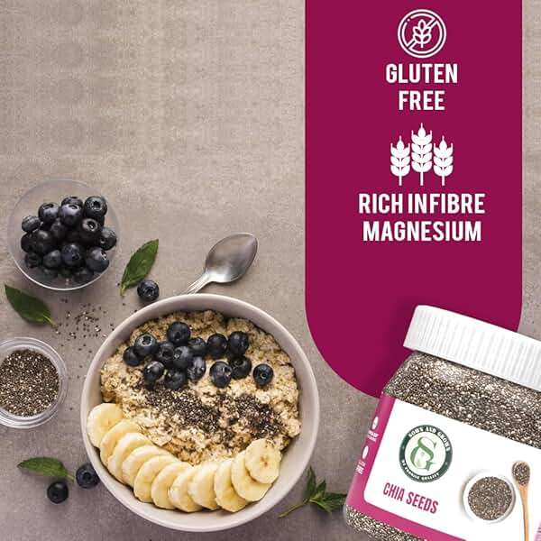 Sown-and-Grown Chia Seeds- 2 lbs, 32Oz | Omega-3, Non-GMO, Keto Friendly, Source of Fiber and Chia Seeds for Weight Management - Image 4
