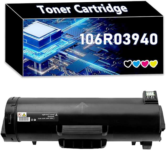 AIRLUG 106R03940 Toner Cartridge ( 10300 Pages Yield ) Compatible for Xerox VersaLink B600 B605 B610 B615 B600DN B605SF B610DX B615XP Printer Black 1-pack - Image 1
