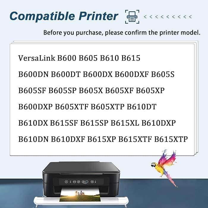 AIRLUG 106R03940 Toner Cartridge ( 10300 Pages Yield ) Compatible for Xerox VersaLink B600 B605 B610 B615 B600DN B605SF B610DX B615XP Printer Black 1-pack - Image 2