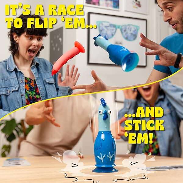 Big Potato Chicken vs Hotdog: Funniest Party Game You'll Ever Play | Flippin' Fun for Family, Adults and Kids - Perfect Christmas Game | Bonus Content Included - Image 3