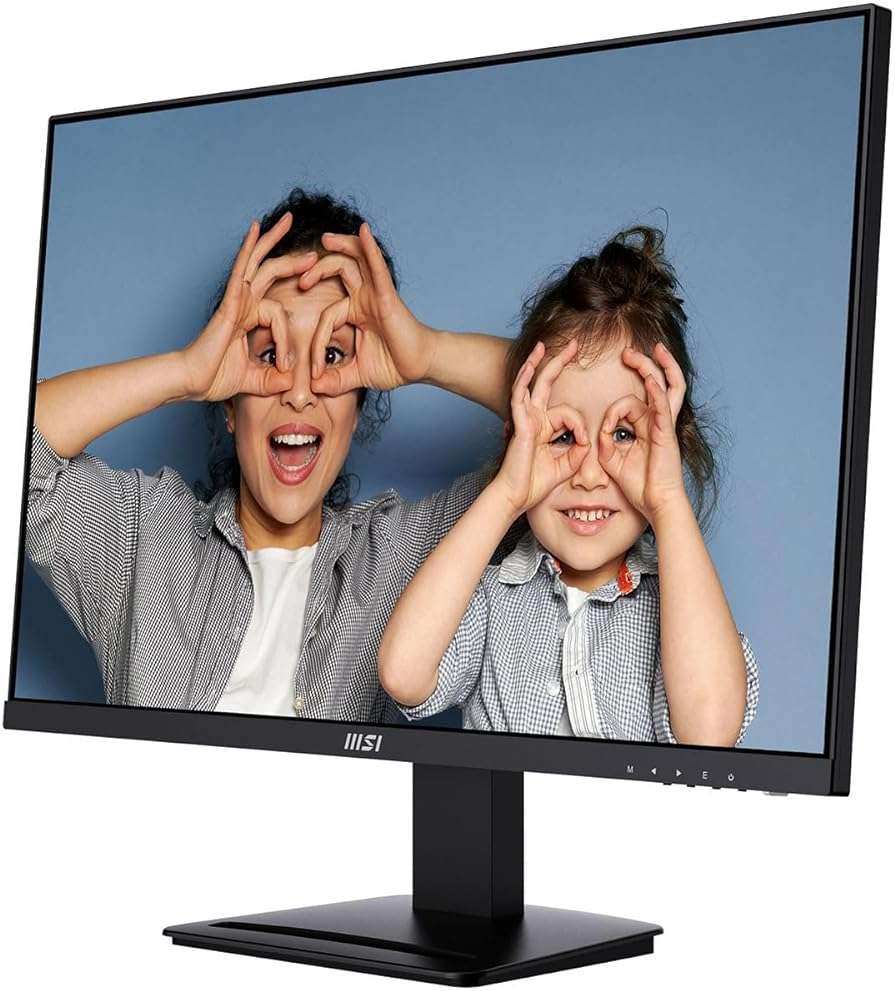 msi PRO MP273U, IPS 3840 x 2160 (UHD) Computer Monitor, 4K, 60 Hz, Adaptive-Synch, HDMI, DisplayPort, 4ms (GTG), Black - Image 8