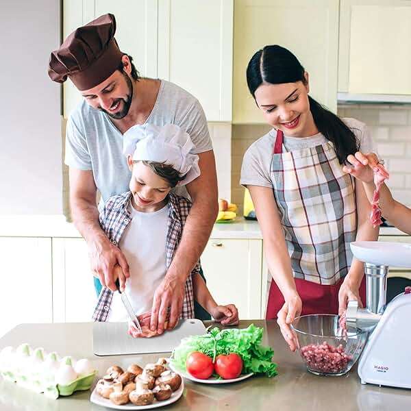 Stainless Steel Cutting Boards for Kitchen - Food Grade, Non-Stick Chopping Board for Meat, Fruit, Vegetables - Dishwasher Safe (12 x 8 in) - Image 2