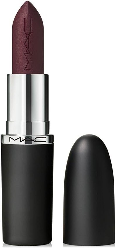 MAC M·A·CXIMAL Silky Matte Lipstick, Smoked Purple, 0.1 Ounces - Product Image