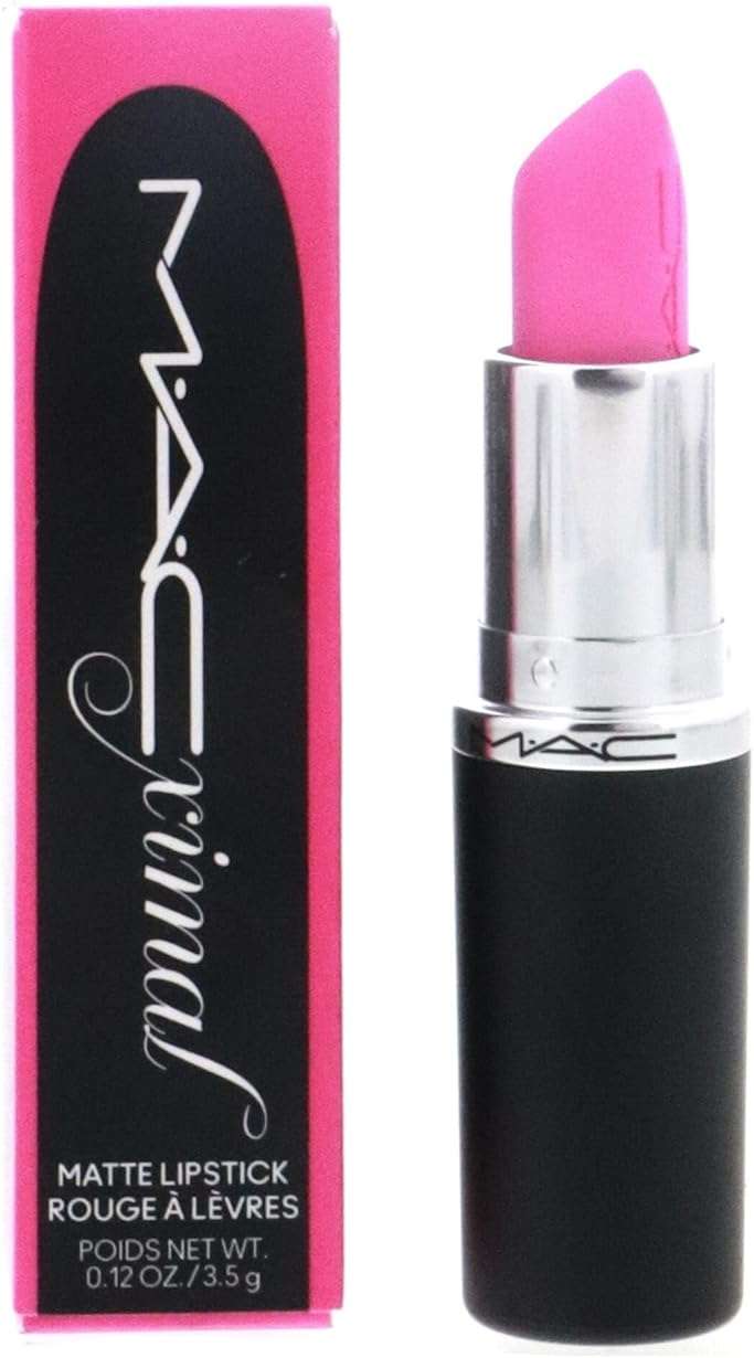 MAC M·A·CXIMAL Silky Matte Lipstick, Candy Yum Yum, 0.1 Ounces, Pink - Image 1