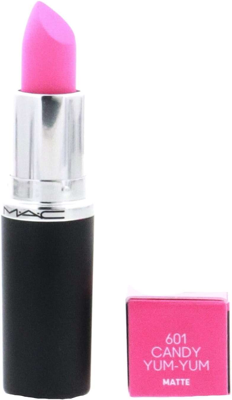 MAC M·A·CXIMAL Silky Matte Lipstick, Candy Yum Yum, 0.1 Ounces, Pink - Image 2