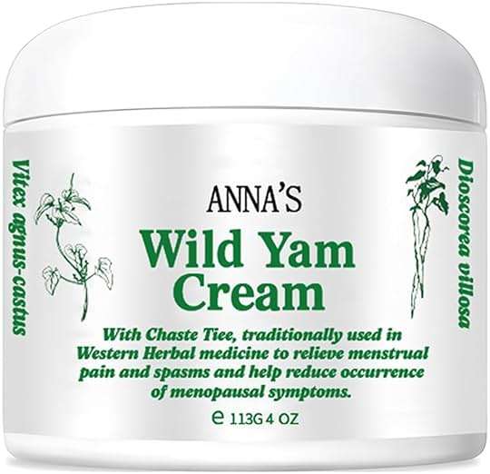 Anna's Wild Yam Cream, Wild Yam Cream Organic for Hormone Balance,Promoting Perimenopause & Menopause Support for All Skin Types - Image 1
