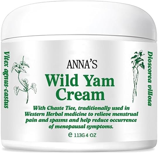 Anna's Wild Yam Cream, Wild Yam Cream Organic for Hormone Balance,Promoting Perimenopause & Menopause Support for All Skin Types - Product Image